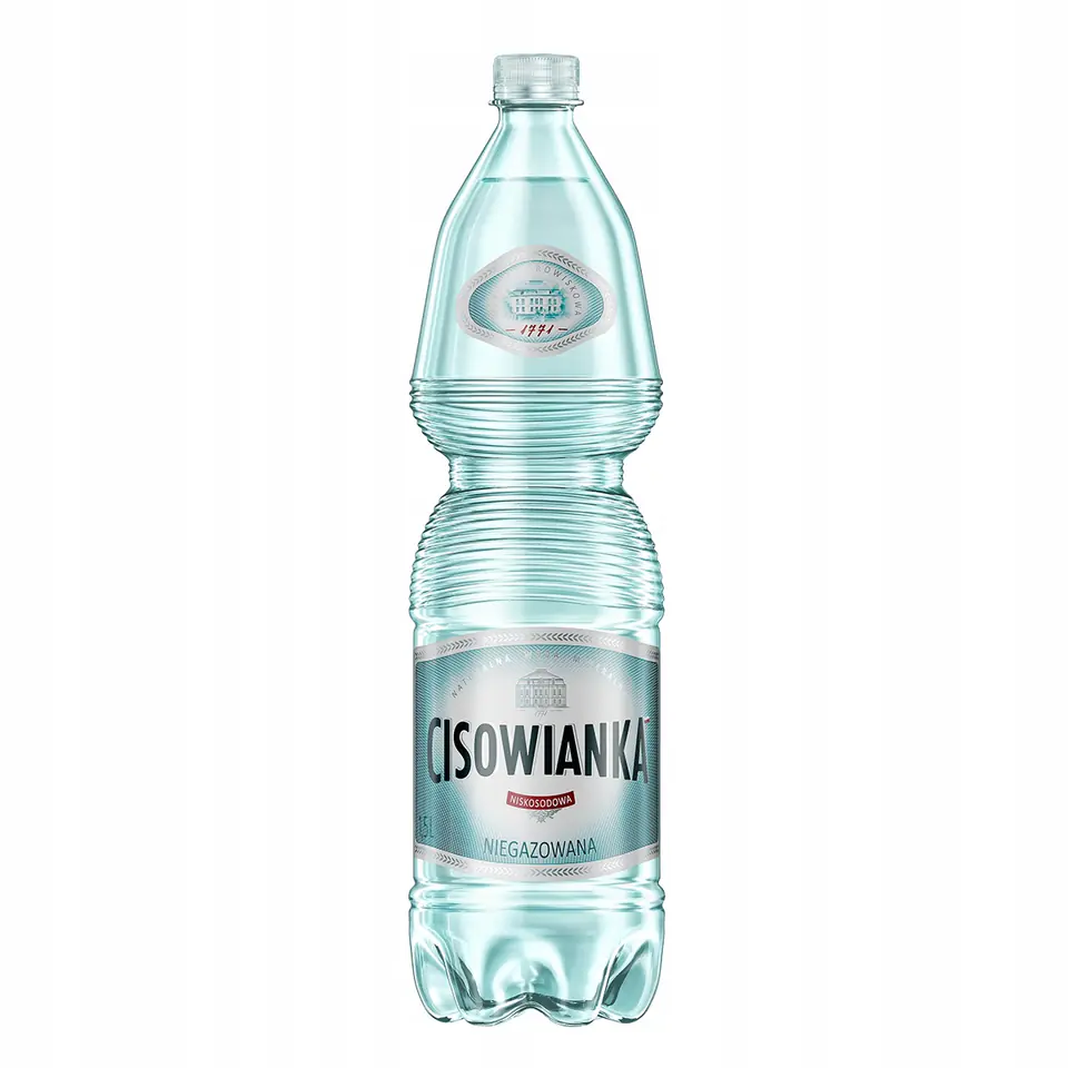 Woda mineralna CISOWIANKA 1.5L (6szt) niegazowana z kaucja