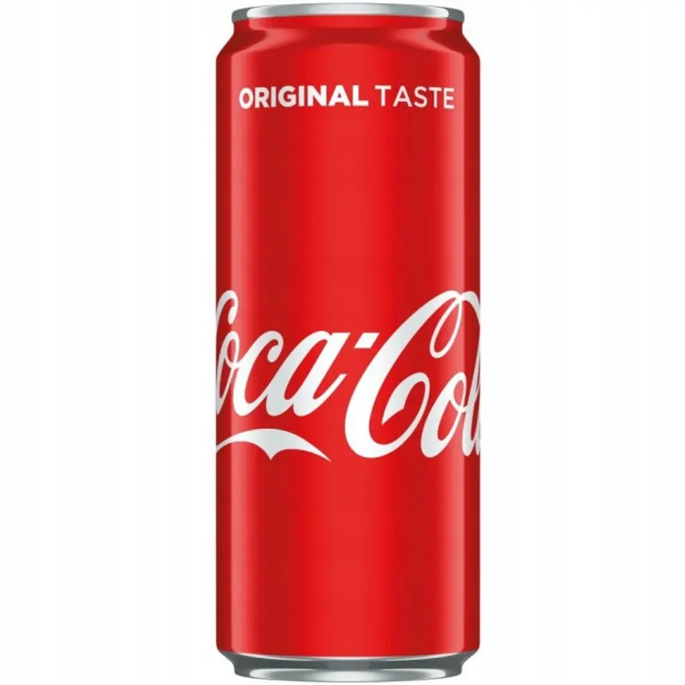 Napój COCA-COLA 0,33L (24 sztuki) puszka z kaucją