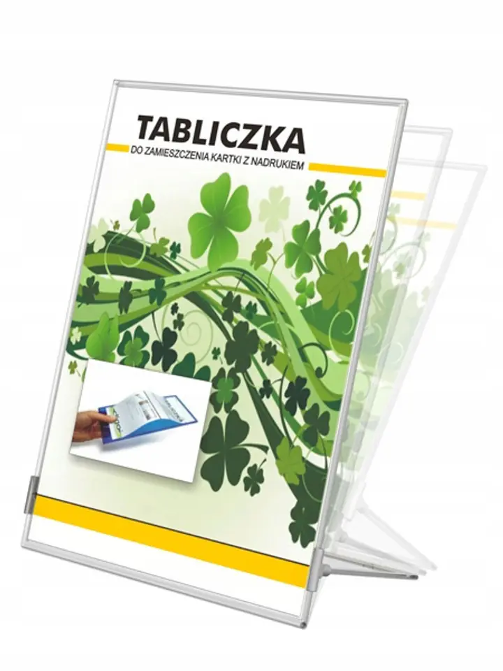 Tabliczka stojąca jednostronna 15x23cm 0403-0008-00 PANTA PLAST