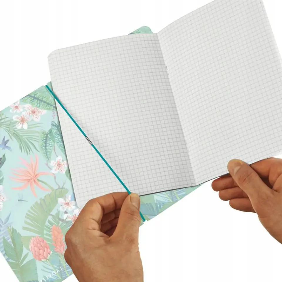 Notatnik Flex A4 80 kartek w kratkę i linie Notes Ladylike Jungle 50044320 HERLITZ