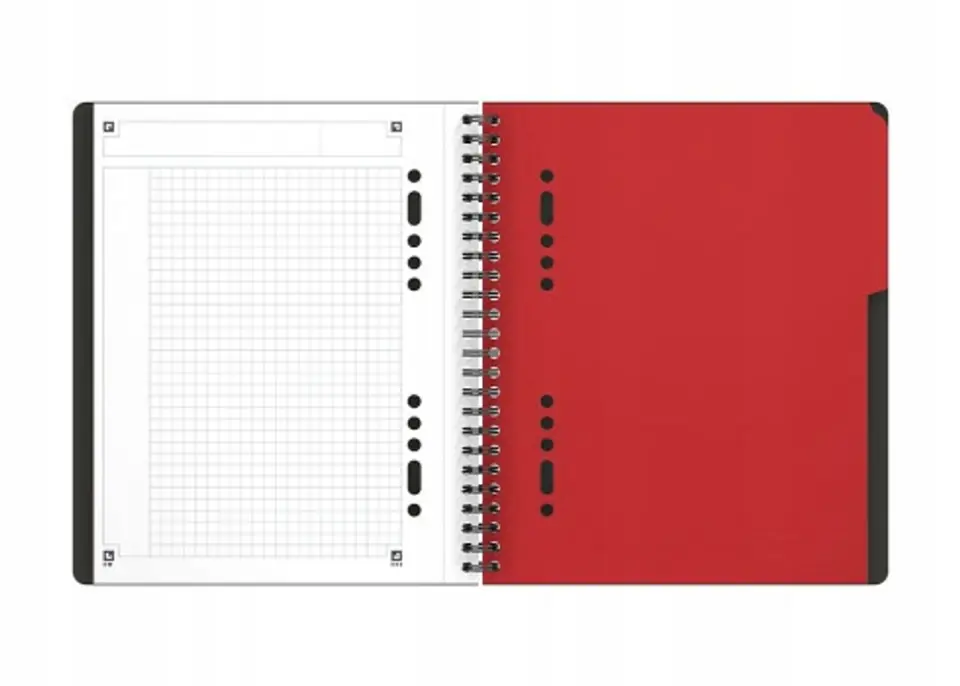 Kołonotatnik A5 80k kratka PP OXFORD Activebook International 100102880