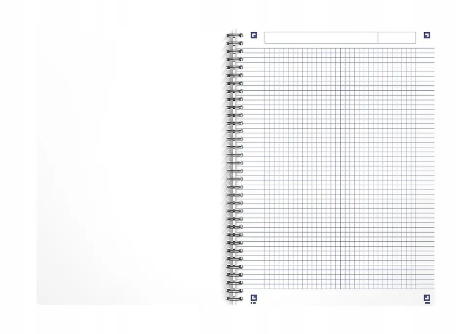 Kołozeszyt A4 90k kratka 90g Rec`up 400154143 OXFORD