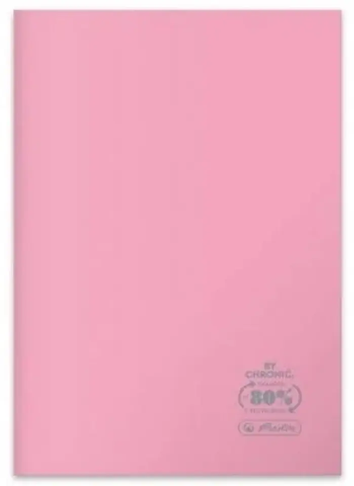 Zeszyt szkolny A5 60 kartek w linie 70g ECO PP Pastel Colors 9552514 HERLITZ