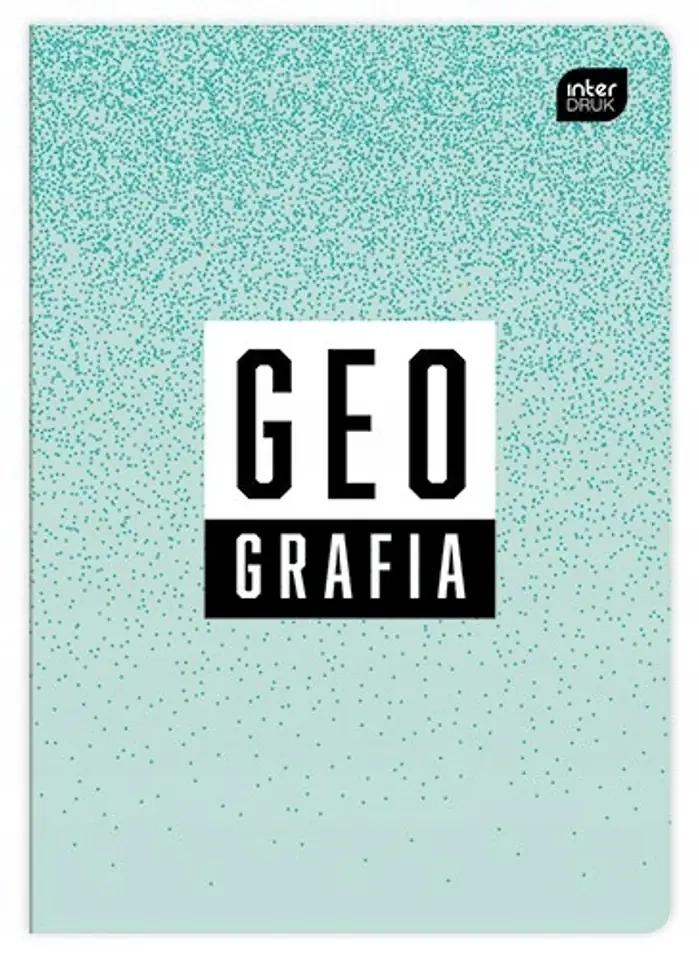 Zeszyt A5 60k kratka GEOGRAFIA INTERDRUK