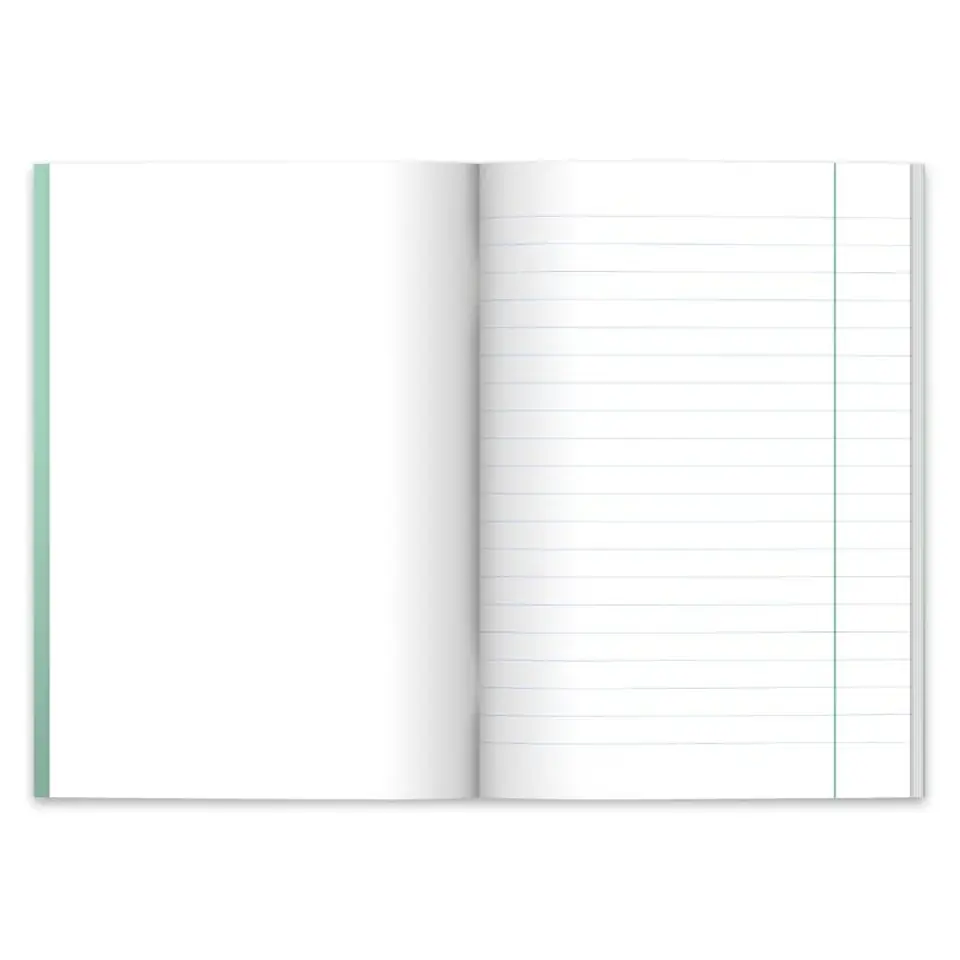Zeszyt szkolny A5 60 kartek w linie 70g ECO PP Pastel Colors 9552514 HERLITZ