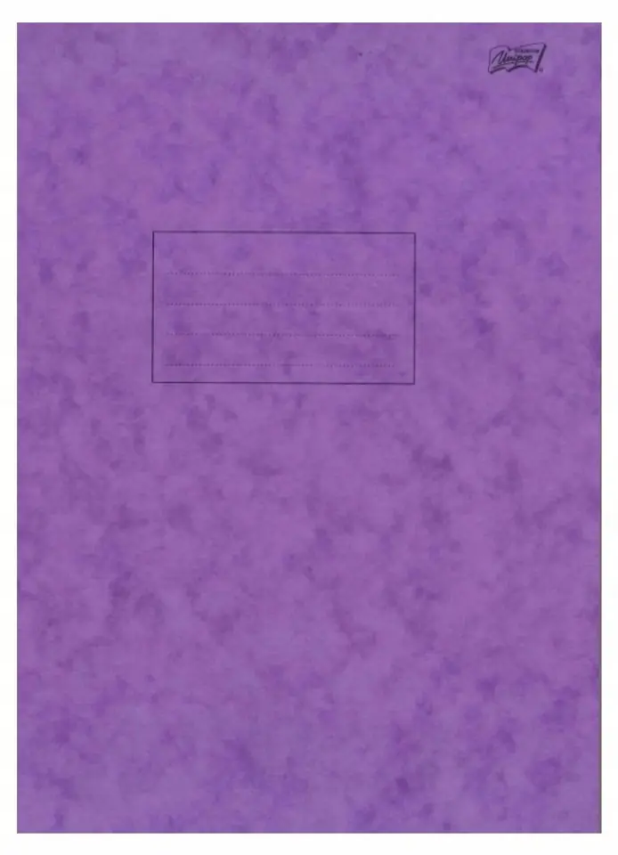 Zeszyt A4 60k kratka mix kolor preszpan UNIPAP