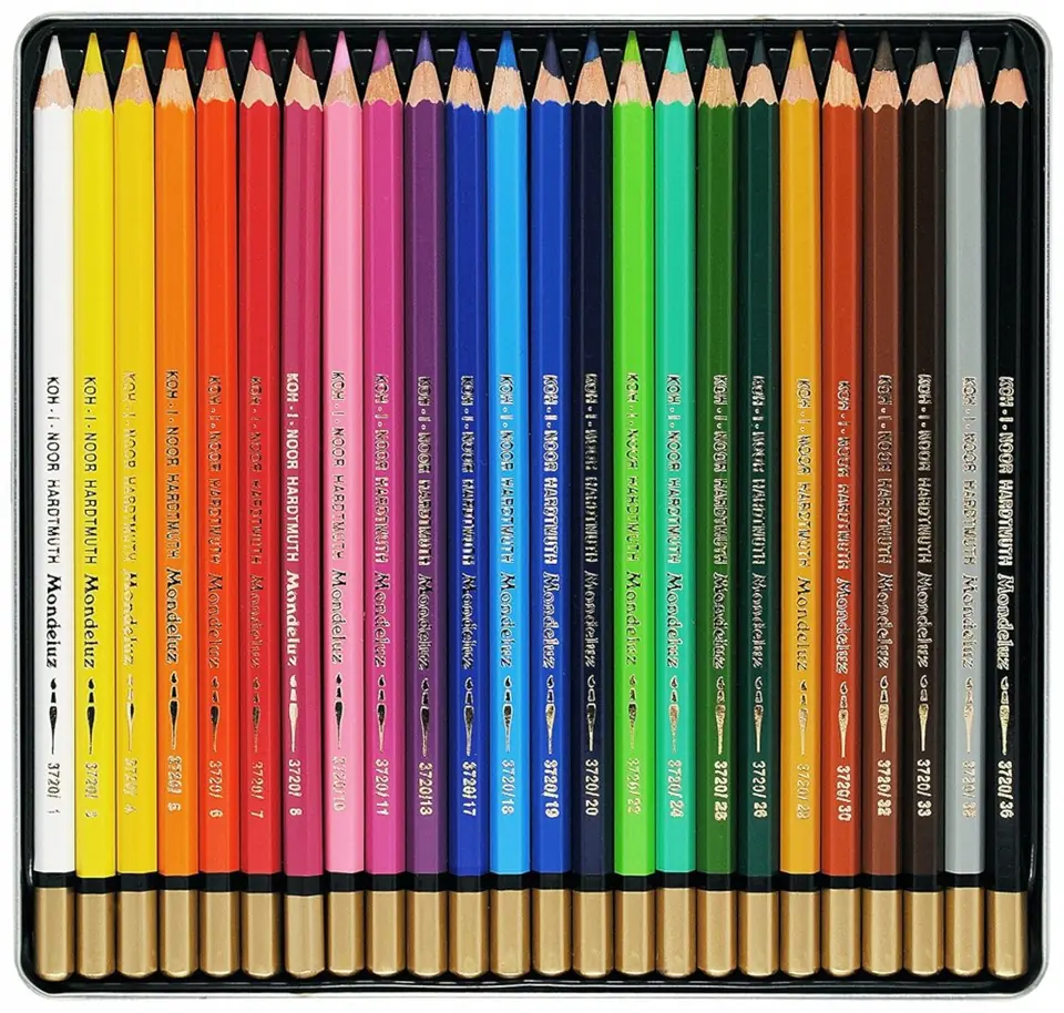 24 Colors of Crayons 