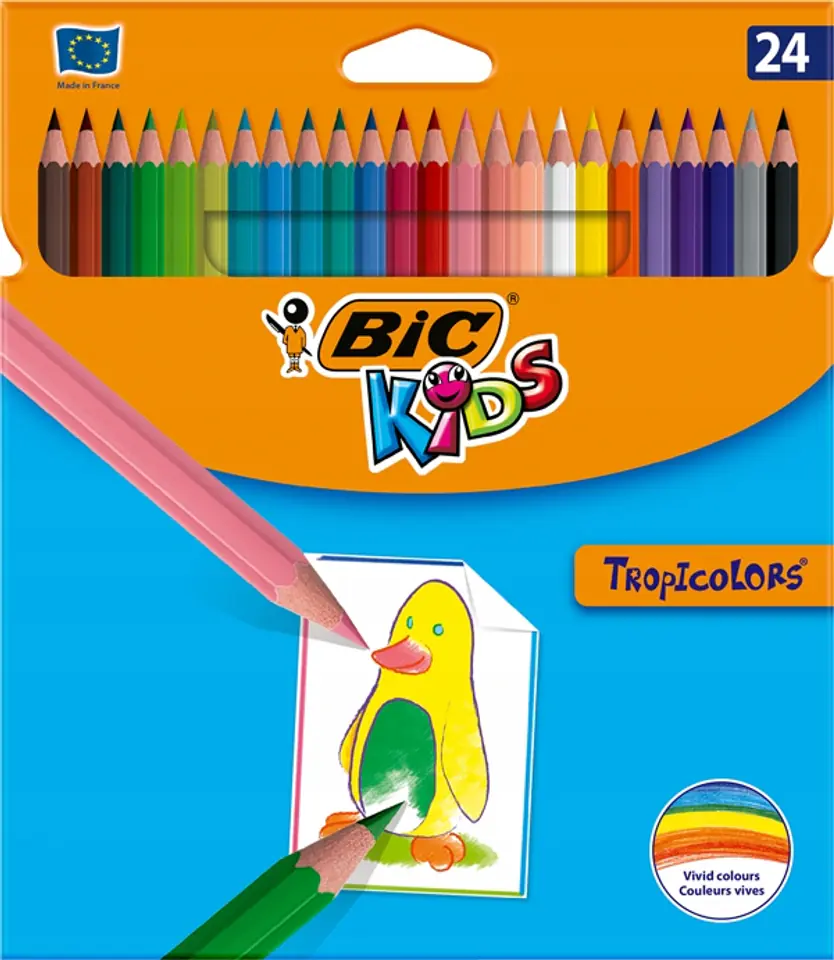 Kredki BIC Tropicolor 24kolorów 832568