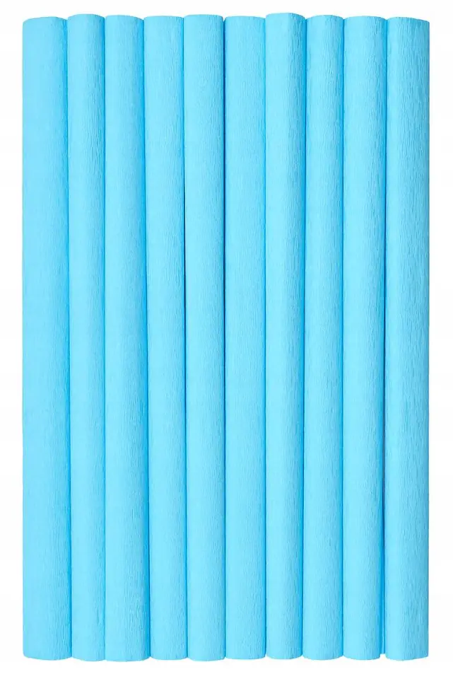 Bibuła marszczona CREATINIO 10 sztuk 50x200cm lazurowy błękitny 400153908 TOP 2000