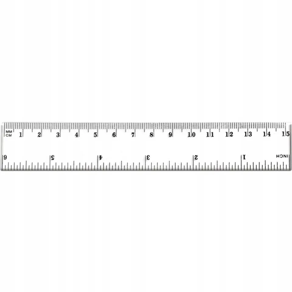 Ruler 15cm BL002-A | Wasserman.eu