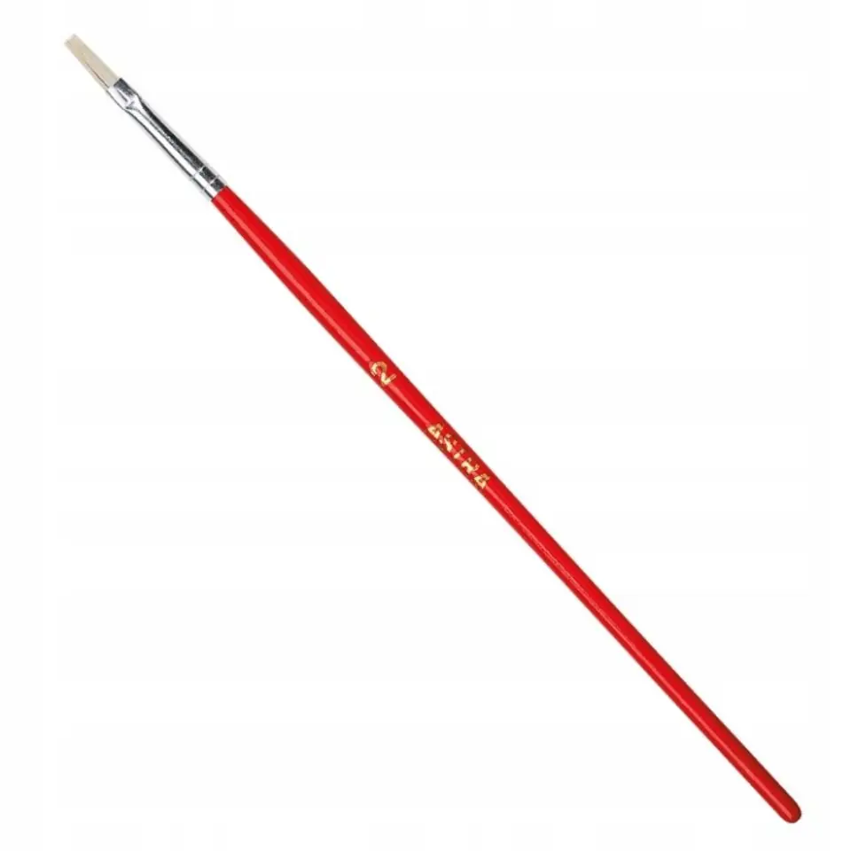 Pędzelek szkolny płaski pędzel nr.2 315107001 ASTRA