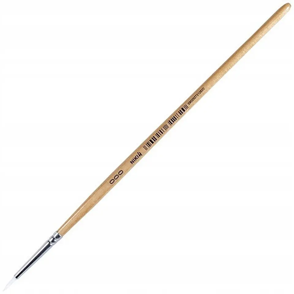 Pędzle nylonowe okrągłe NIKI 4 NR 000 PED-000NYL-01204 KOH-I-NOOR