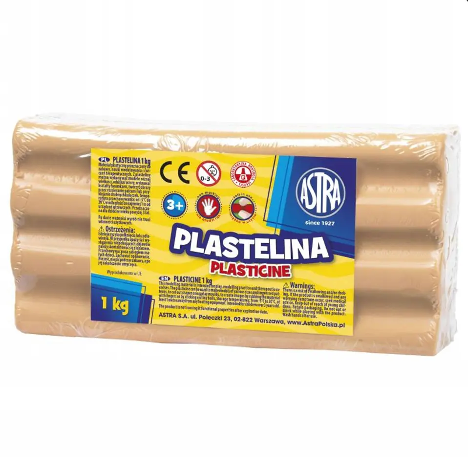 Plastelina Astra 1 kg cielista 303111003 ASTRA