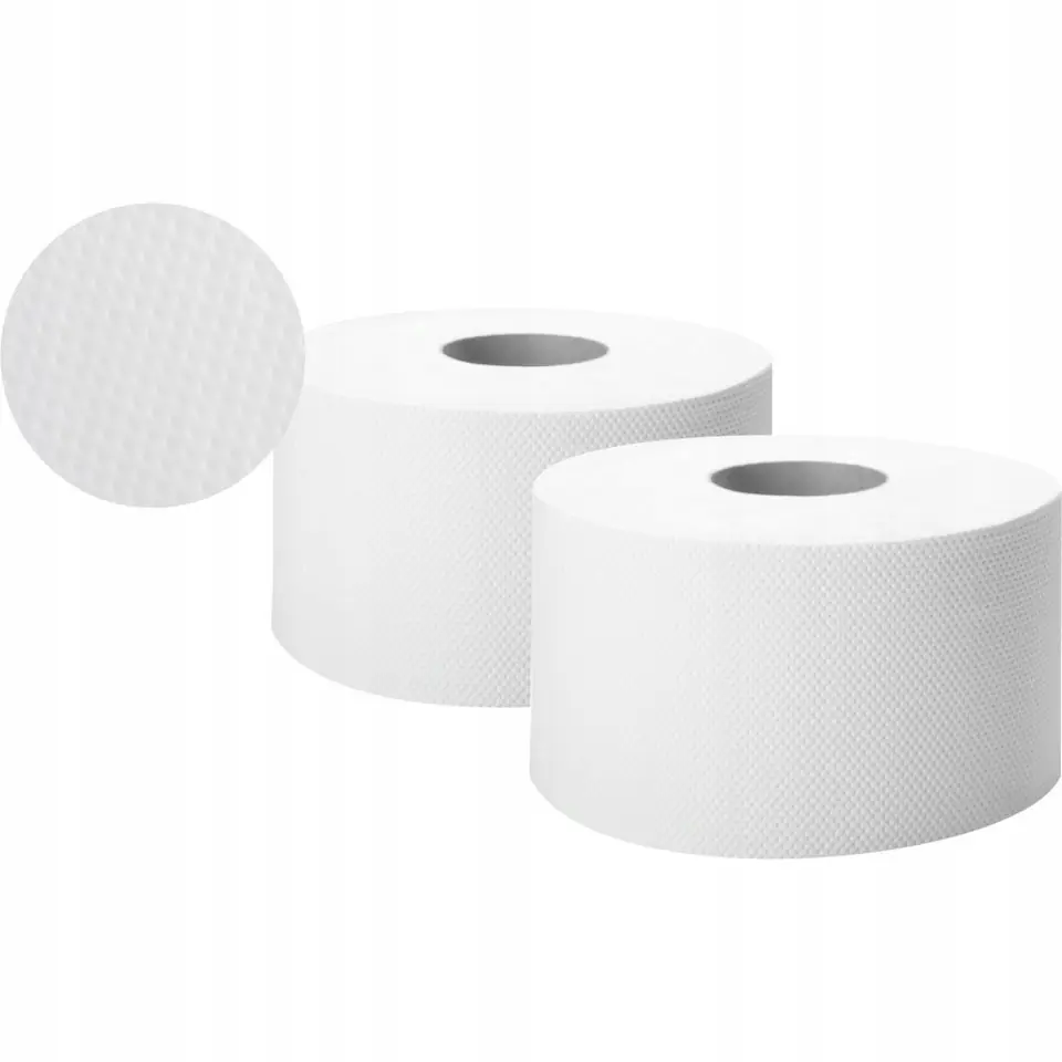 Papier toaletowy biały 130m 2 warstwy (12 rolek) celuloza JUMBO ELLIS COMFORT 6248