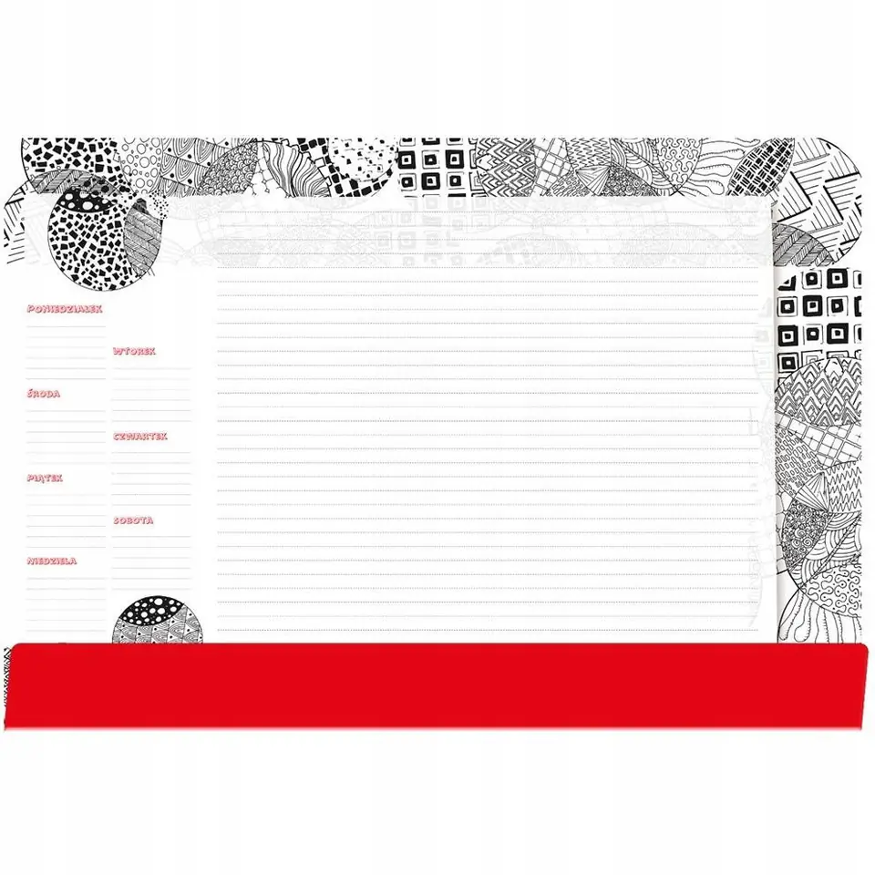 Podkład na biurko B3-Notes BLACK SP-B3-04