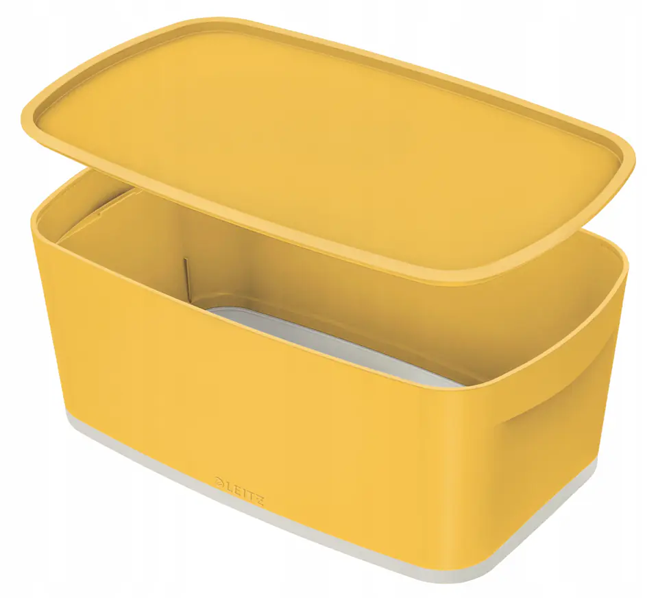 MyBox Cosy mały pojemnik z pokrywką żółty 52630019 LEITZ
