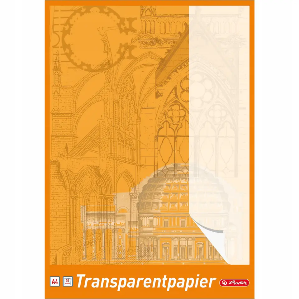 Kalka kreślarska A4 30ark. 65g. 300008179 HERLITZ