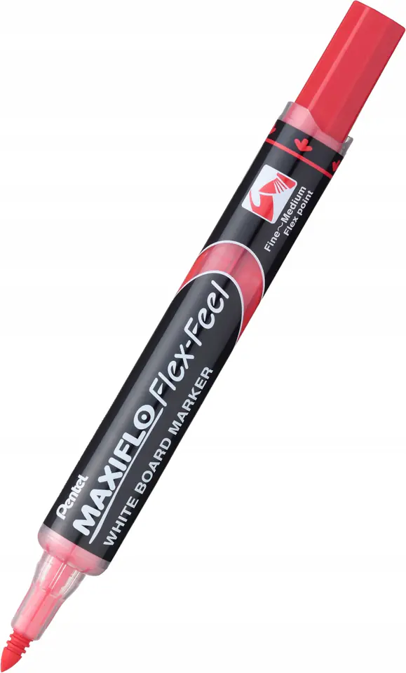 Marker such. MAXIFLO Flex-Feel czerwony MWL5SBF-B PENTEL