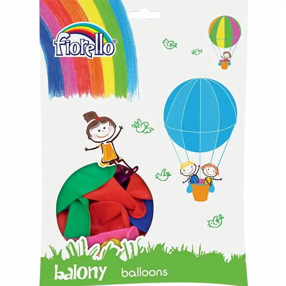 Balony 10` PASTEL MIX KOLOR (50szt.) 170-1673 FIORELLO