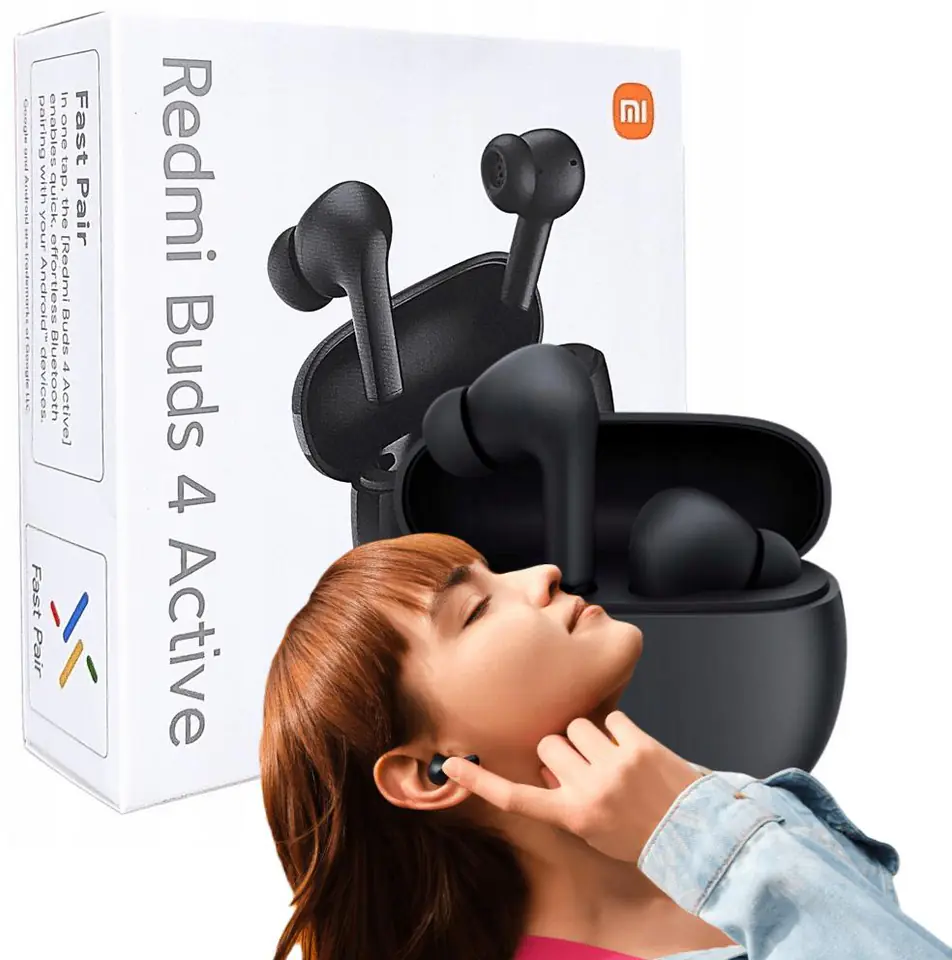Słuchawki bezprzewodowe Xiaomi Redmi Buds 4 Active