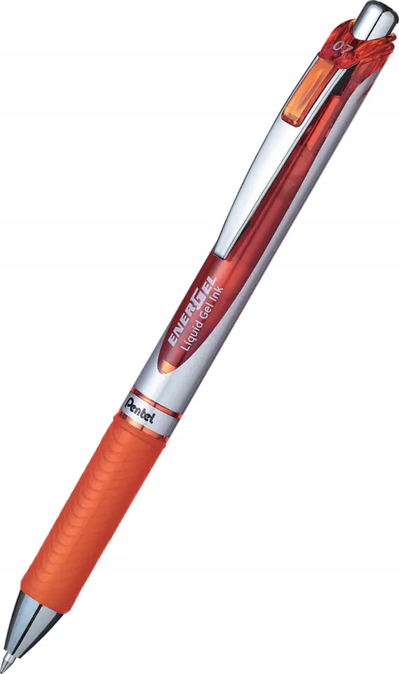 Pióro kulkowe ENERGEL BL77 pomarańczowe 0,7mm PENTEL