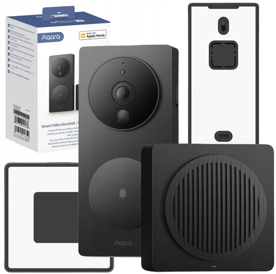 AQARA SMART VIDEO DOORBELL G4 BLACK