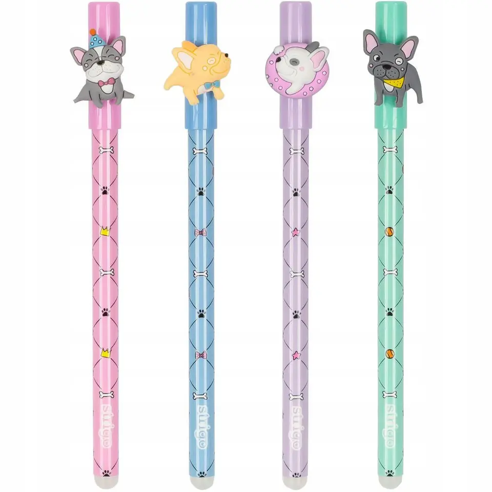 Długopis wymazywalny SZCZENIAKI STRIGO SSC191