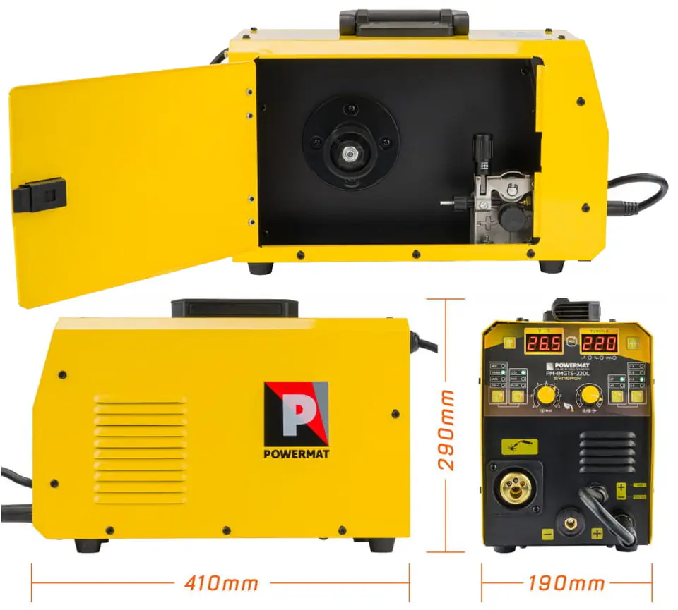 Wymiary spawarki PM-IMGTS-220L