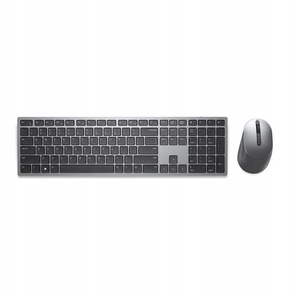 Dell Premier Multi-Device Keyboard and Mouse KM7321W Wireless, Batteries included, US, Titan grey