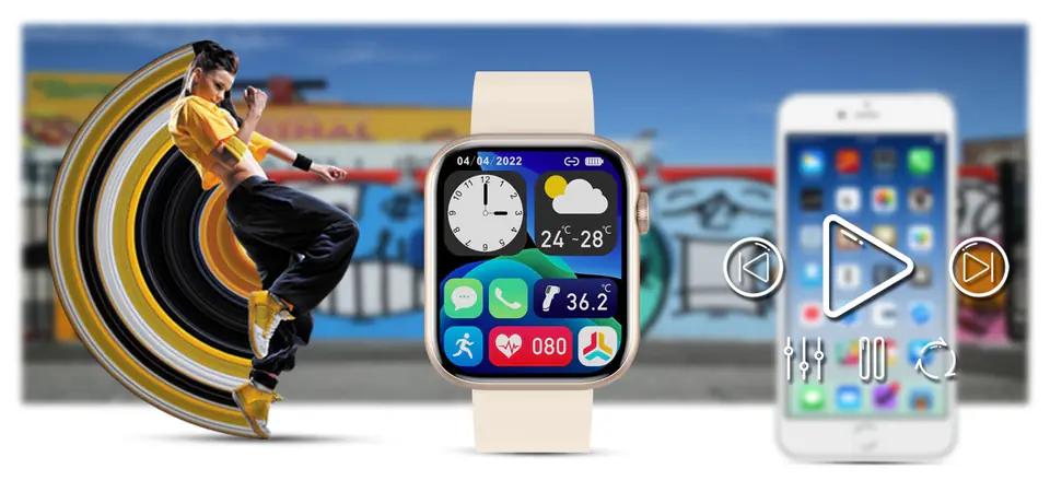 Smartwatch Damski Gravity GT3-6