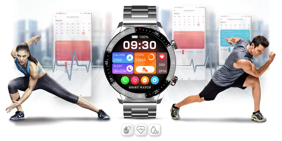 Smartwatch Męski Gravity GT4-3