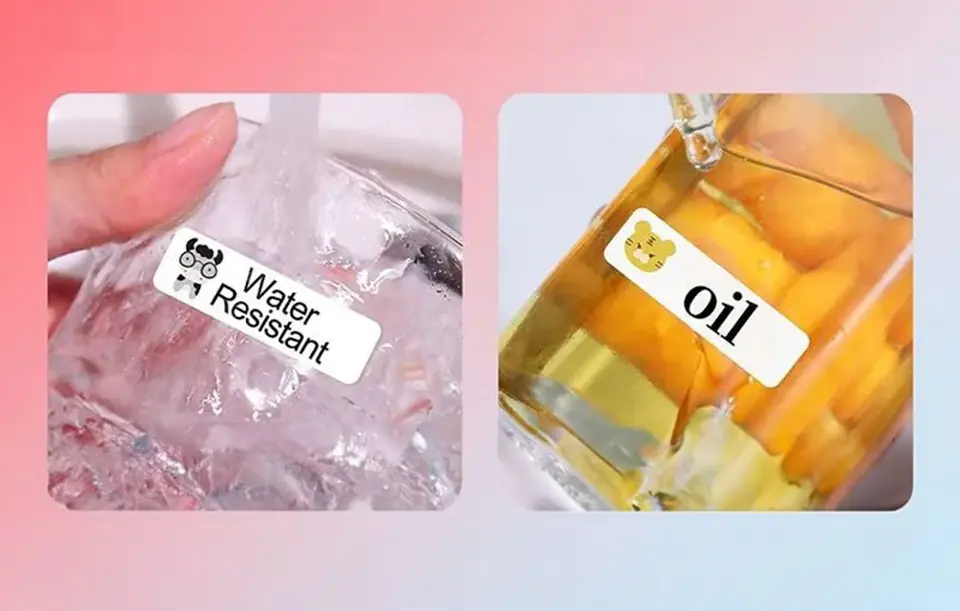 Etykiety Termiczne Niimbot naklejki 12x40 mm, 160 szt