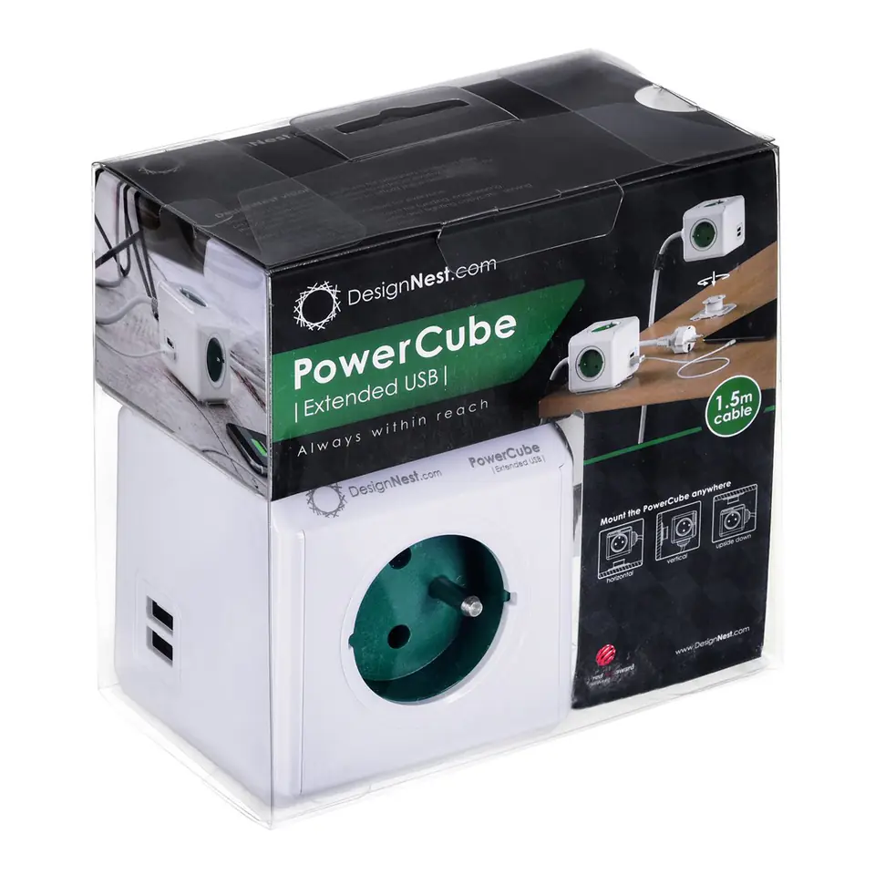 PowerCube® Extended USB - DesignNest Europe – DesignNest Europe