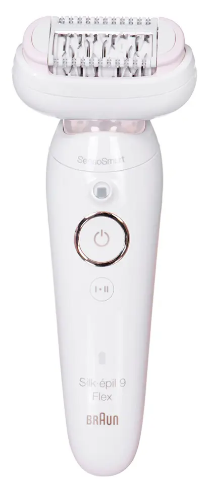 BRAUN Silk-epil 9 Flex 9030 epilator 40 tweezers White, Gold