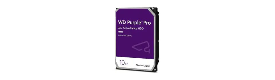 Dysk HDD WD Purple Pro WD101PURP (10 TB ; 3.5"; 256 MB; 7200 obr/min)