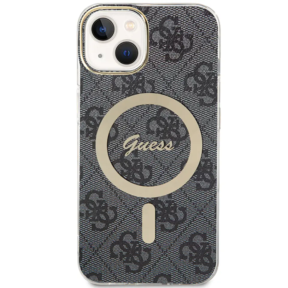 Guess GUHMP15MH4STK iPhone 15 Plus / 14 Plus 6.7" czarny/black hardcase 4G MagSafe