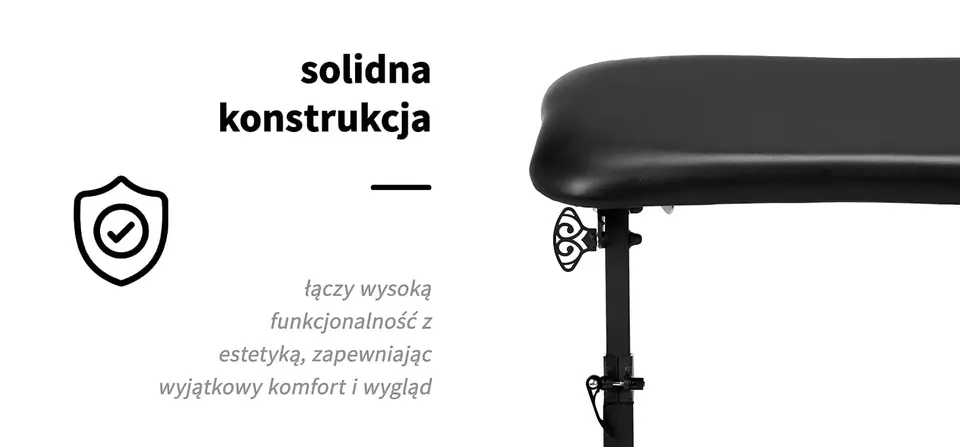 Podłokietnik do tatuażu Pro Ink 720 czarny