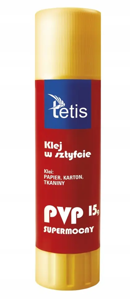 Klej w sztyfcie PVP 15g. BG100-B TETIS