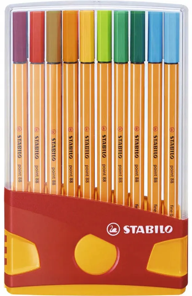 Cienkopis STABILO point 88 komplet 20szt COLOR PARADE 8820-03