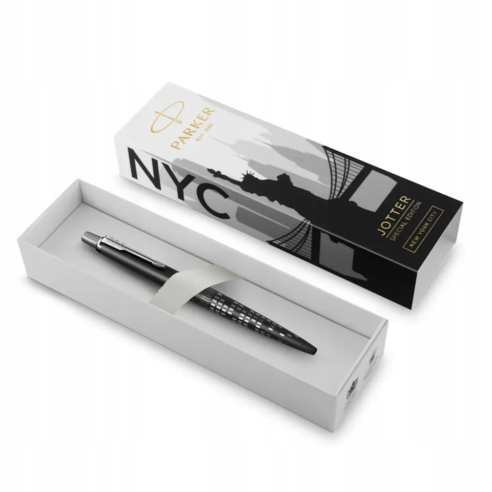 Długopis JOTTER Global Icon NEW YORK czarny CT 2187554 PARKER