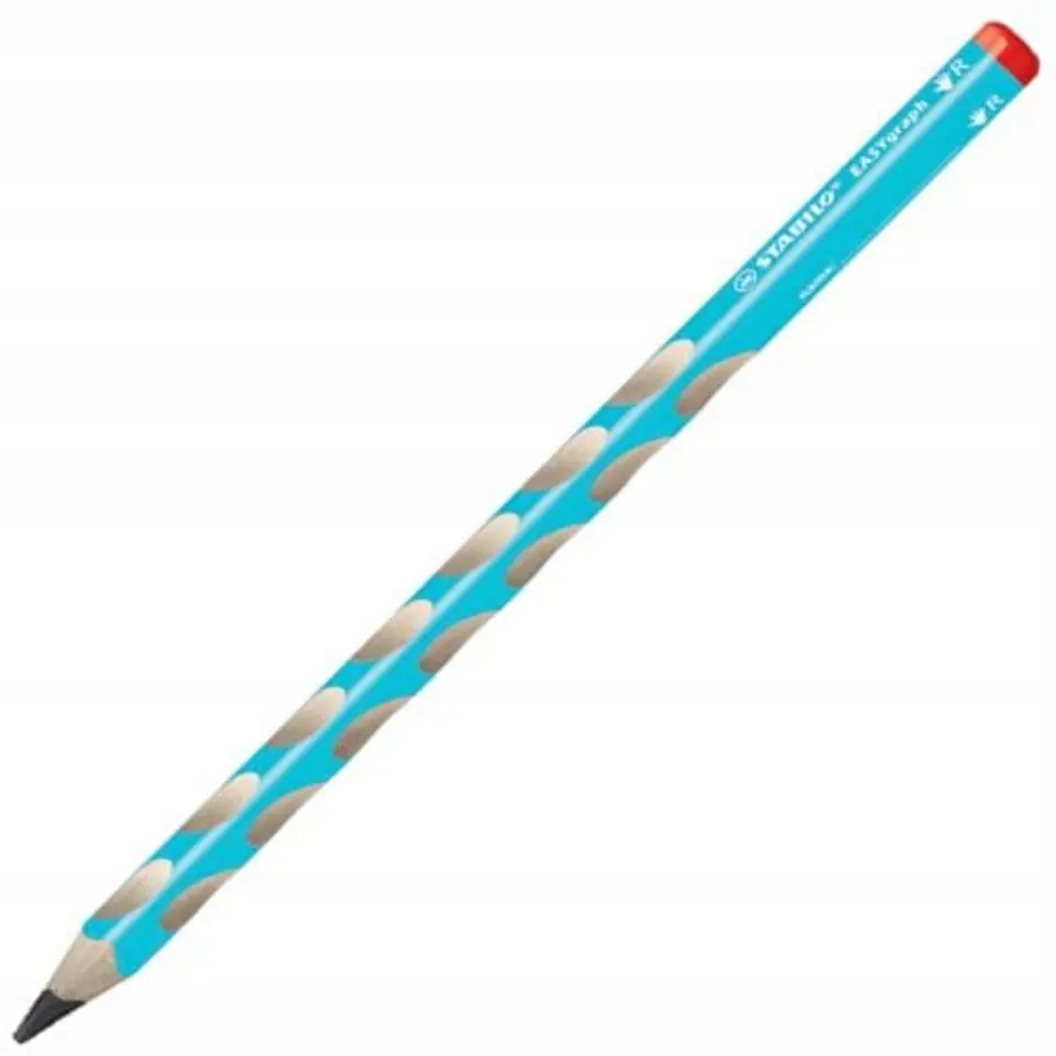Ołówek STABILO EASYGRAPH 2B dla praworęcznych niebieski 322/02-2B