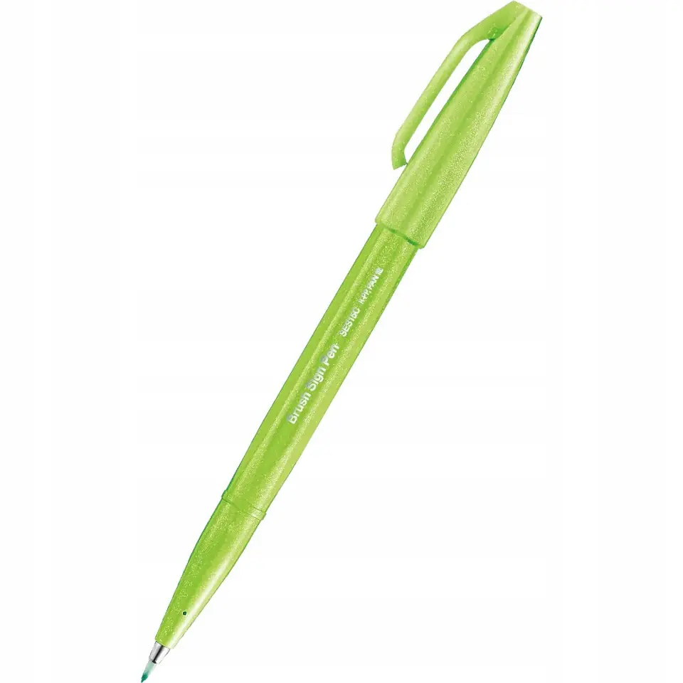 Pisak BRUSH SIGN PEN seledynowy SES15C-KX PENTEL