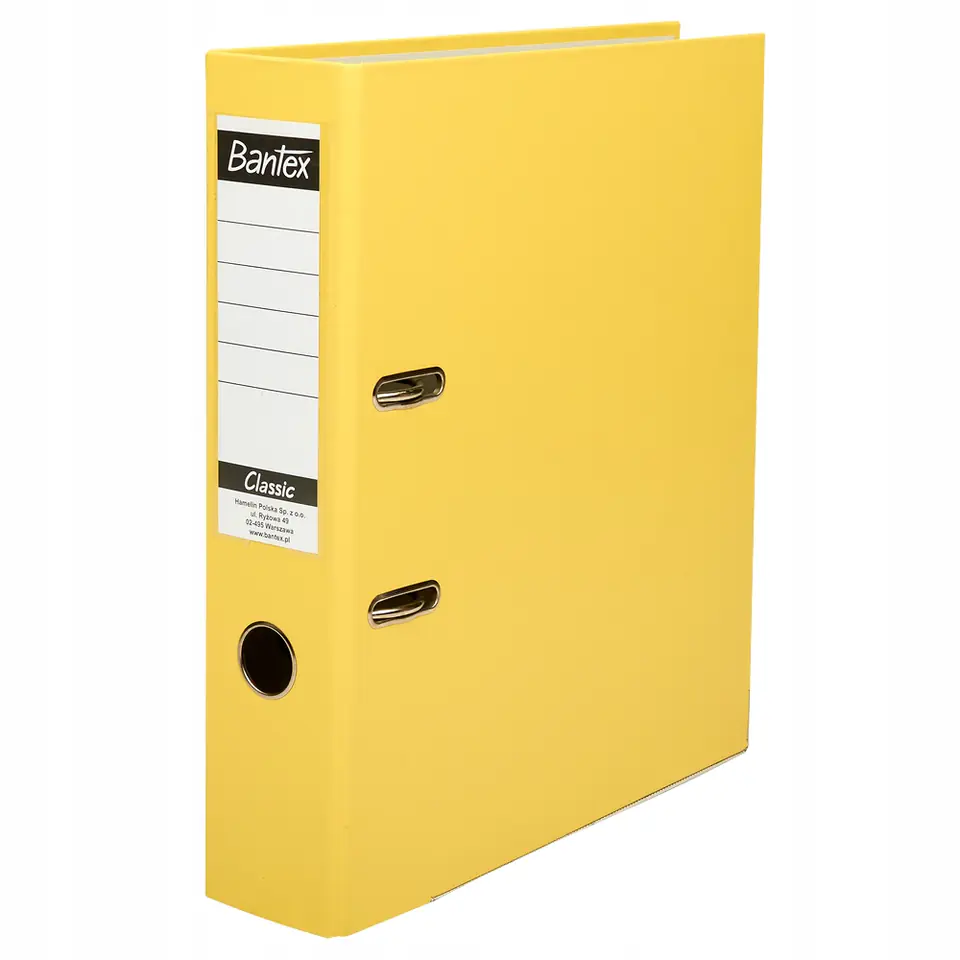 Segregator CLASSIC A4/7.5 żółty 400044672 BANTEX BUDGET