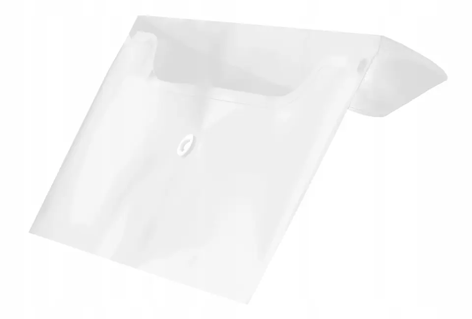 Koperta PP na zatrzask DL transparentna do dokumentów BT612-T TETIS