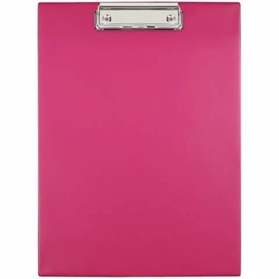 Deska z klipsem Clipboard A4 różowa KKL-01-03 BIURFOL