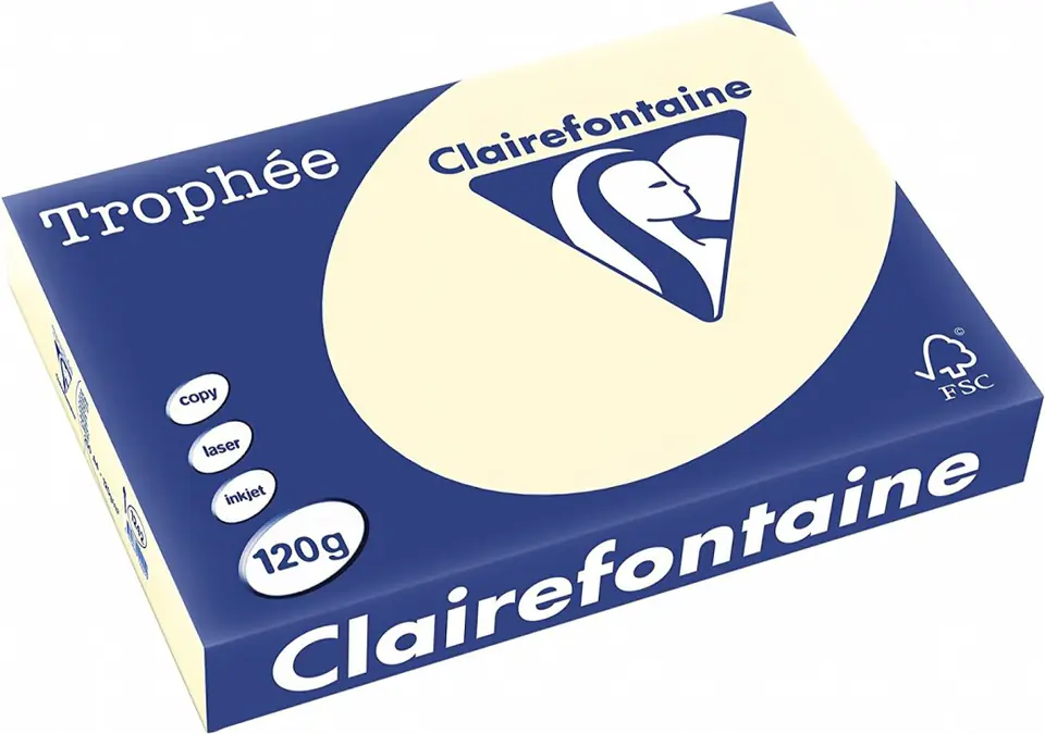 Papier ksero A4 120g TROPHEE piaskowy 250ark xca41242