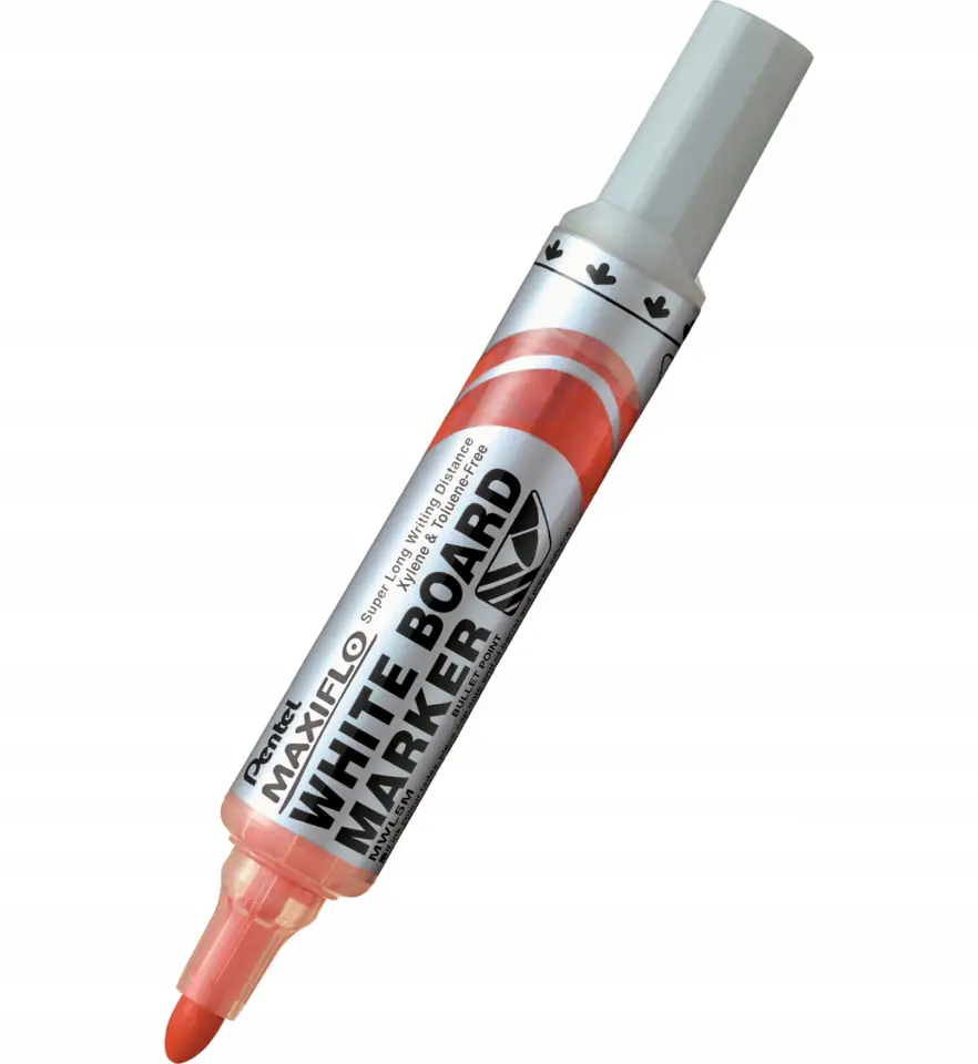 Marker suchościeralny MWL5MB czerwony PENTEL MAXIFLO(z tłoczkiem)