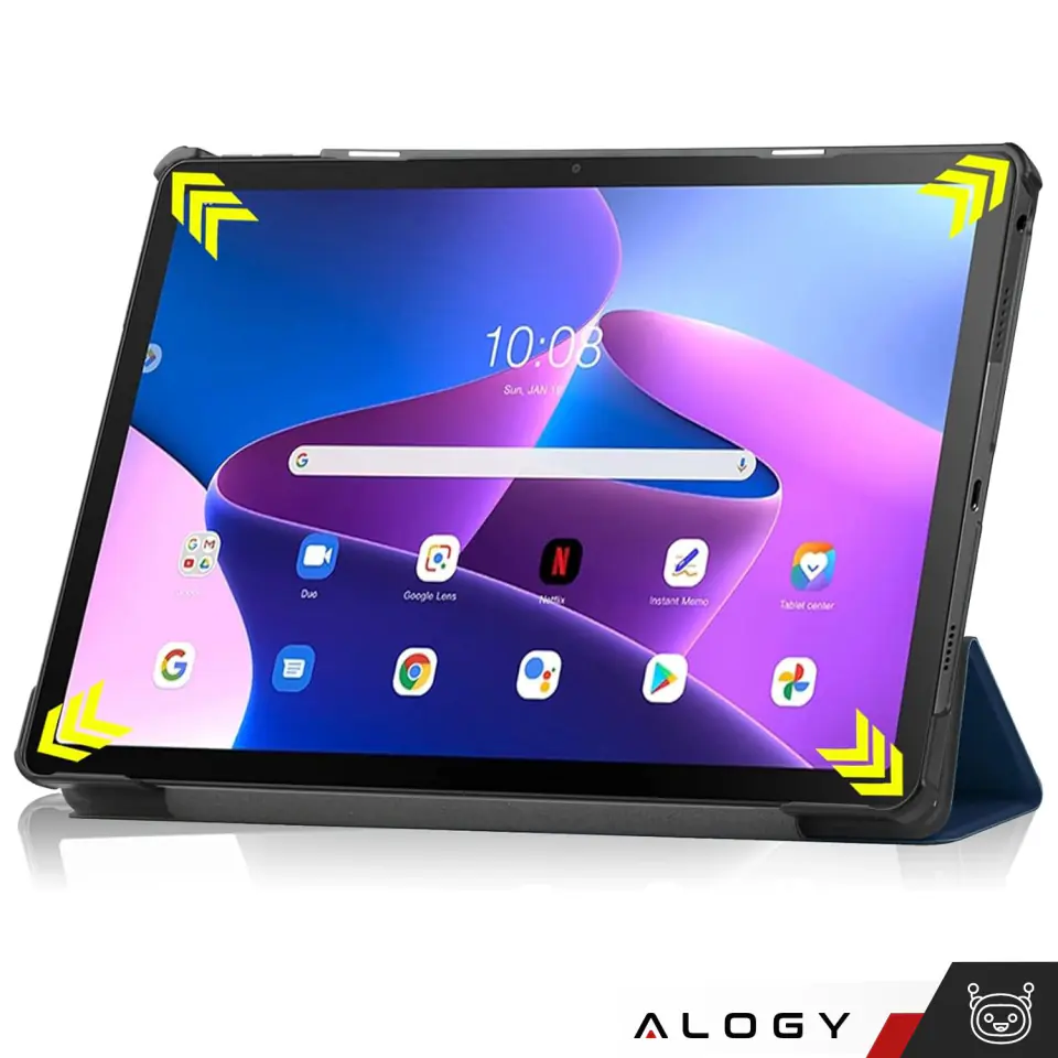 ETUI na tablet Lenovo Tab M10 FHD Plus 10.6 3 GEN 3RD 3gen 2023 TB-125FU / TB-128FU case book cover Różowe złoto