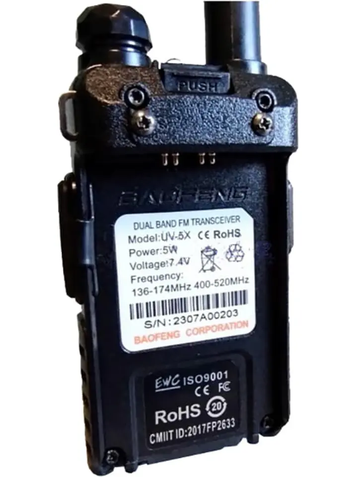Baofeng UV-5X dualband