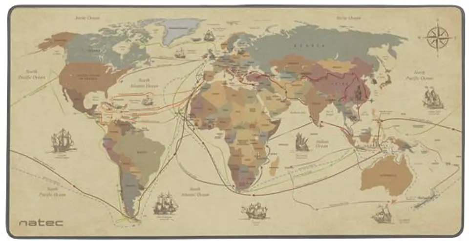 Podkładka pod mysz NATEC Discoveries Maxi NPO-1457 (800mm x 400mm)